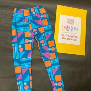 New!  LulaRoe Geo Pattern Ultra Soft Leggings
